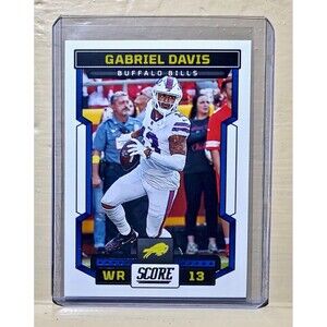 Gabriel Davis 2023 Panini NFL #263 Score Football Card Buffalo Bills